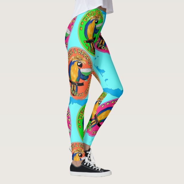 Party Parrots Leggings (Höger)