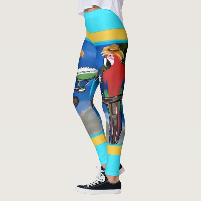 Party Parrots Leggings (Vänster)