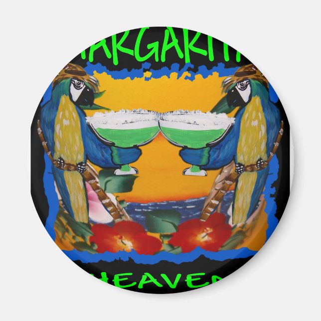 Party Parrots Magnet (Framsidan)