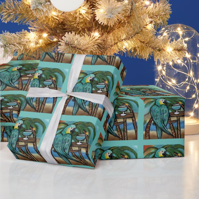 Party Parrots Presentpapper (Helgdagar)