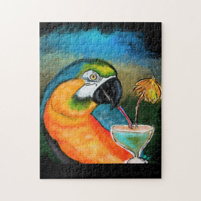 Party Parrots Pussel (Vertikal)