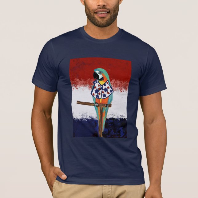 PARTY PARROTS T SHIRT (Framsida)
