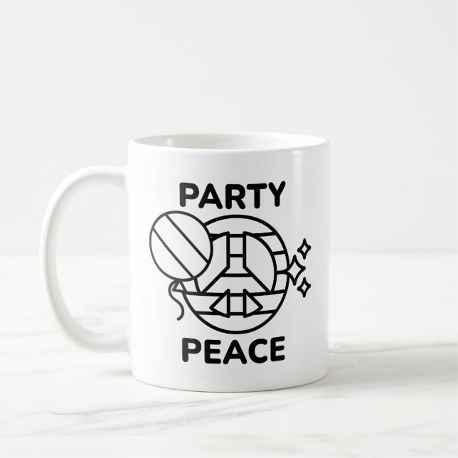 Party Peace Kaffemugg (Vänster)