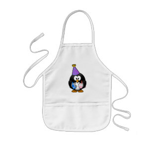 Party Penguin Barnförkläde