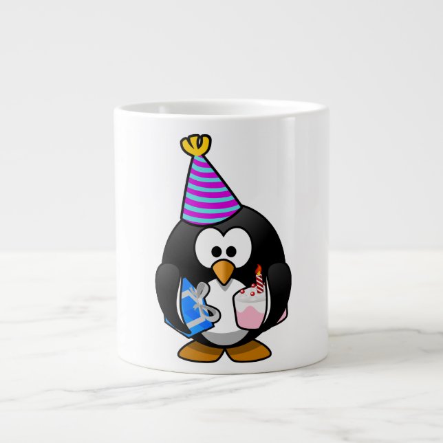 Party Penguin Jumbo Mugg (Framsidan)