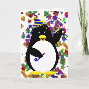 Party Penguin-kort Kort