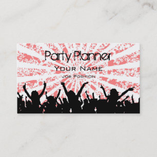 Party Planner Affärskort Visitkort