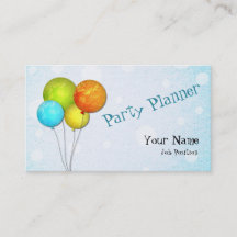 Party Planner Affärskort