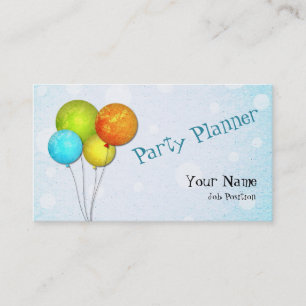 Party Planner Affärskort Visitkort
