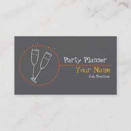 Party Planner Affärskort Visitkort