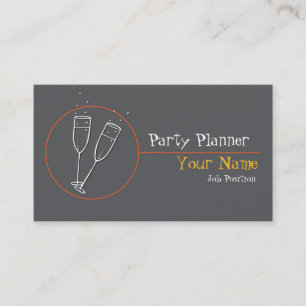 Party Planner Affärskort Visitkort