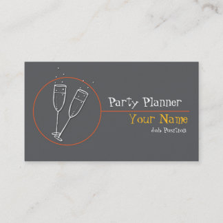 Party Planner Affärskort Visitkort