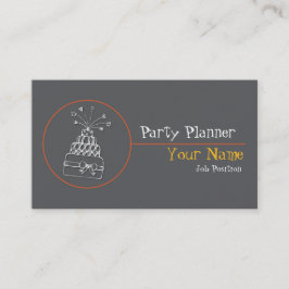 Party Planner Affärskort Visitkort