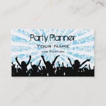 Party Planner Affärskort