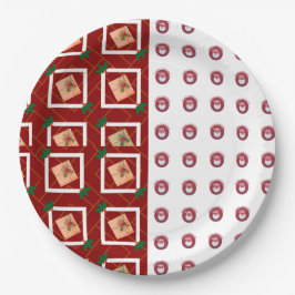 party plates for christmas