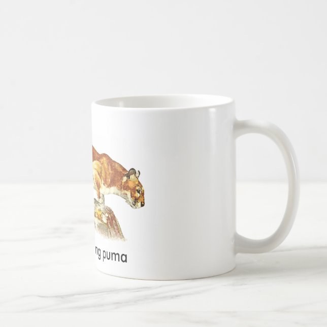 party-poopingpuma kaffemugg (Höger)
