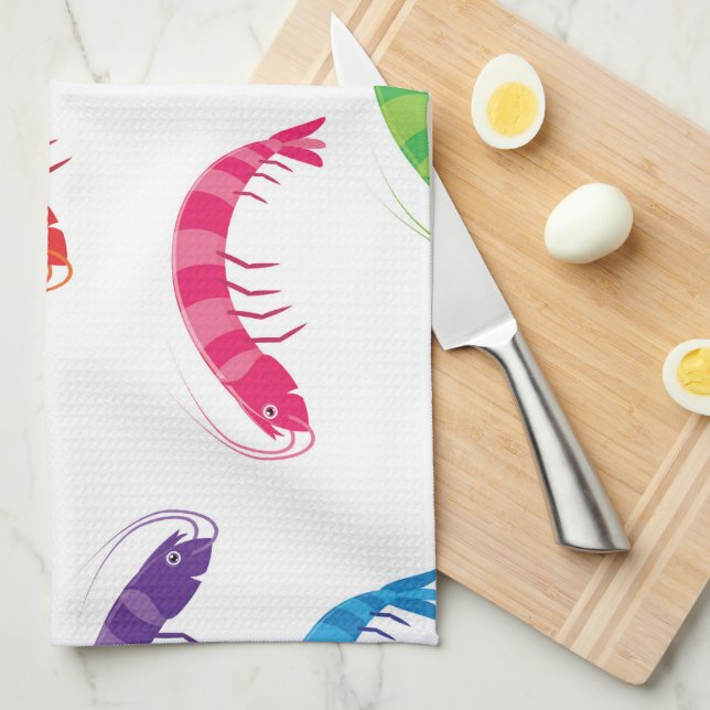 Party Prawns Kökshandduk (Vikt i Fjärdedel)
