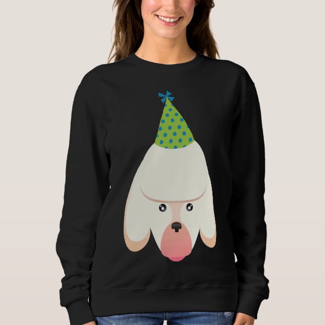 Party Pudel T Shirt (Framsida)