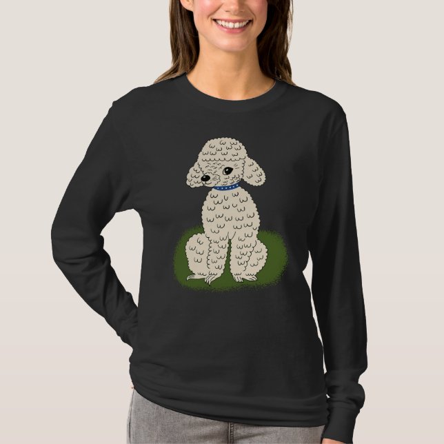 Party Pudel T Shirt (Framsida)