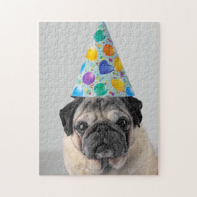 Party Pug Pussel (Vertikal)