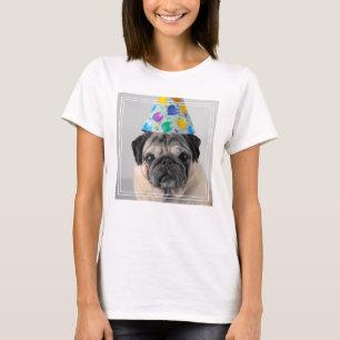 Party Pug T Shirt
