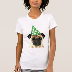 Party Pug Tee Shirt