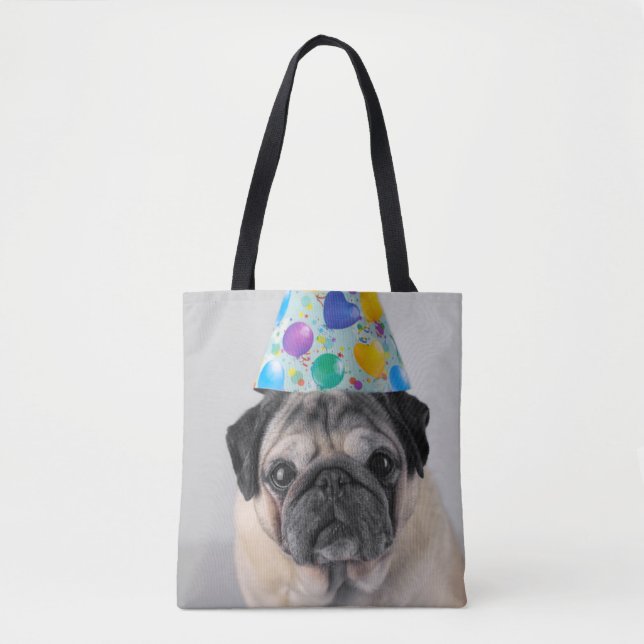 Party Pug Tygkasse (Framsida)
