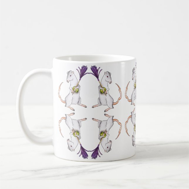 Party råtta kaffemugg (Vänster)