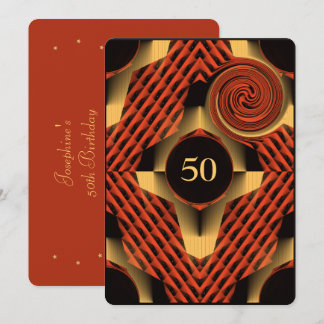 Party Red Inbjudningar