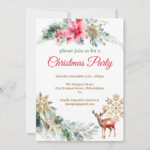 Party Red Poinsettia
