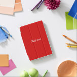 Party red solid färg, Template, iPad Mini Skydd<br><div class="desc">Party röd solid färg,  lägg till vit text för att anpassa.</div>
