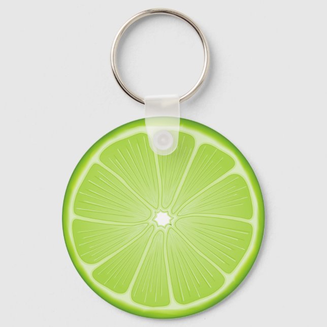 Party Redo Margarita Lime Keychain Nyckelring (Framsida)