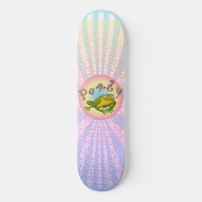 Party riddla Skateboard (Framsida)