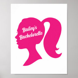Party Rosa Bachelorette Poster