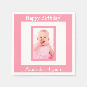 party-rosa-foto pappersservett