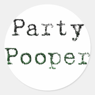 Party Runt Klistermärke