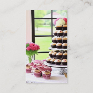 Party-samordnare med Muffinsar Visitkort