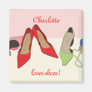 Party Shoes design - personlig Magnet