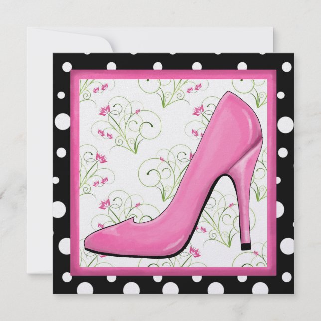 Party Shoes - SRF Inbjudningar (Framsida)