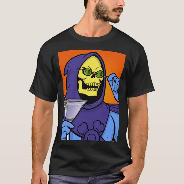 Party Skeletor Classic T-Shirt (Framsida)