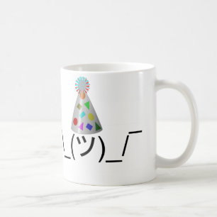 Party Smugshrug - anpassade Kaffemugg
