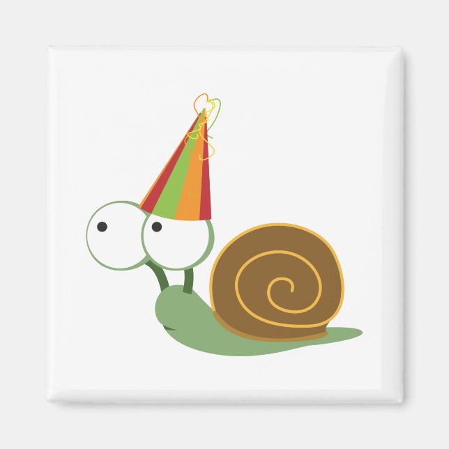 Party Snigel Magnet (Framsidan)