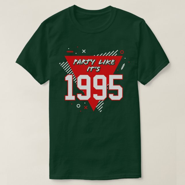 Party som 1995 års buffalo t shirt (Design framsida)