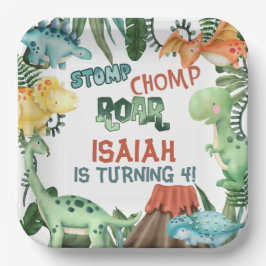 Party som en Dinosaur-Födelsedagsfest