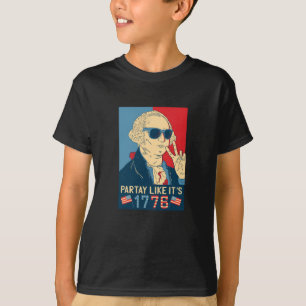 Party som en patriot för den fjärde juli t shirt