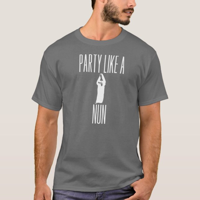 Party som Nun Tee (Framsida)