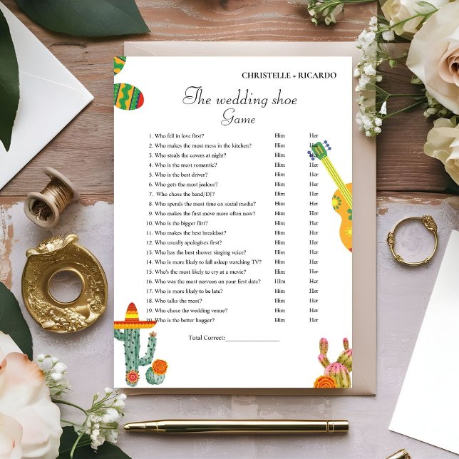 Party-spelkort för schackspel i Bröllop Meddelande (Skapare uppladdad)