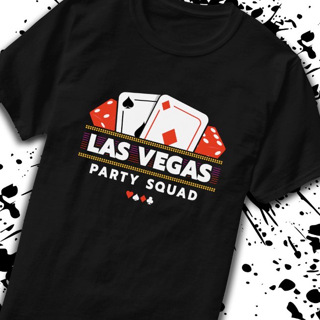 Party Squad Vegas - Vegas Resa - Las Vegas Squad T Shirt (Skapare uppladdad)