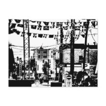 Party Street Rue Laval Hull Gatineau Black n White