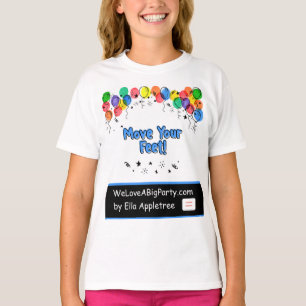 Party T-Shirt för barn och alla åldrar